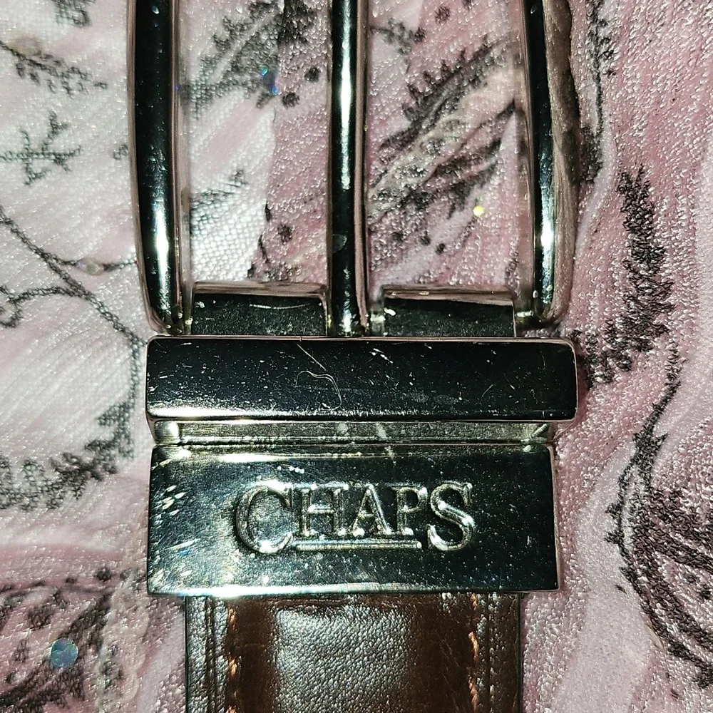 GUC Boys Chaps Reversible Brown Or Blacl Leather Belt